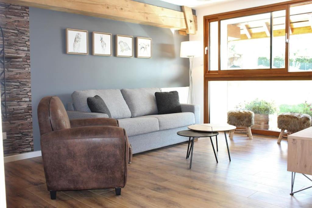 شقة T4 Meuble De 105M2 Axe Annecy-Geneve سا مارْتا بيلوفو المظهر الخارجي الصورة